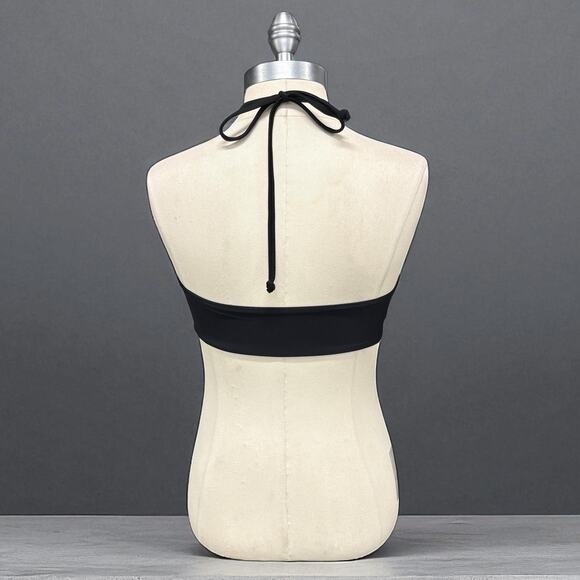 Women's‎ Black Rosie Halter Multi Bikini Top XS - Picture 3 of 10